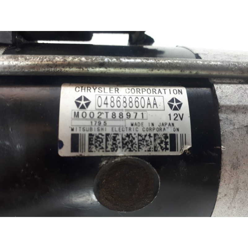 Recambio de motor arranque para chrysler voyager (rg) 2.8 crd grand voyager limited referencia OEM IAM 04868860AA M002T88971 