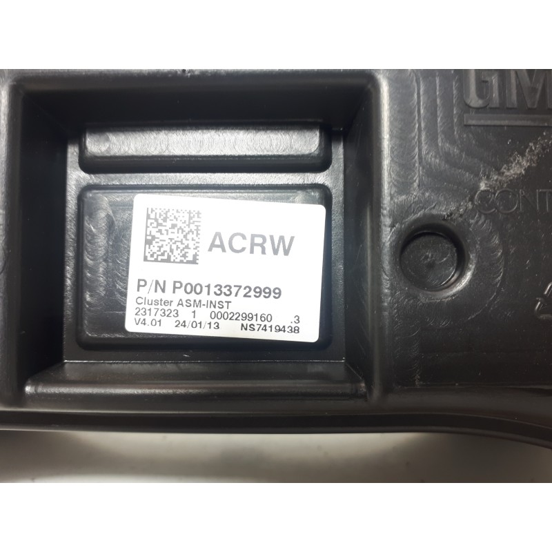 Recambio de cuadro instrumentos para opel corsa d corsavan referencia OEM IAM 13372999 2317323 2299160