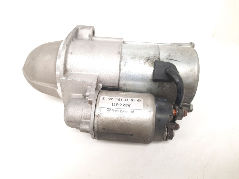 Recambio de motor arranque para ssangyong rodius i 2.7 xdi referencia OEM IAM 6611514101  