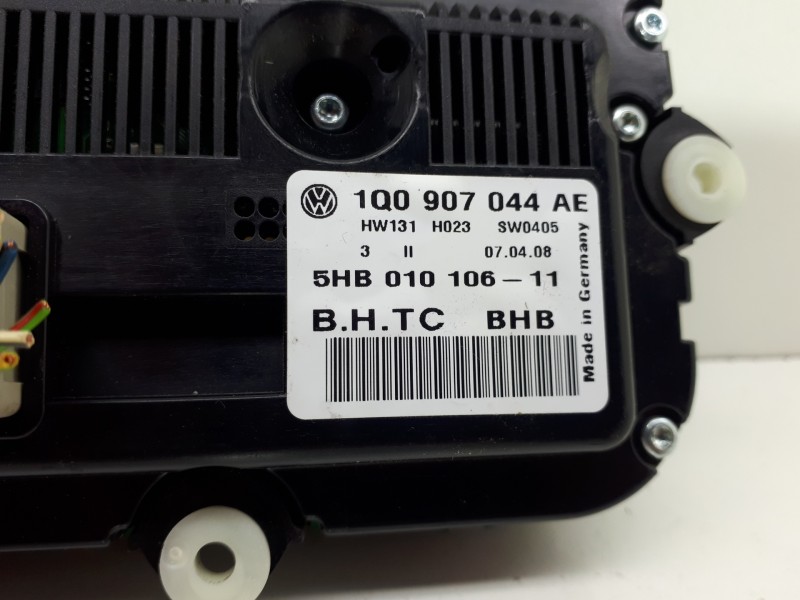 Recambio de mando climatizador para volkswagen eos (1f7) 2.0 tdi referencia OEM IAM 1Q0907044AE 5HB01010611 