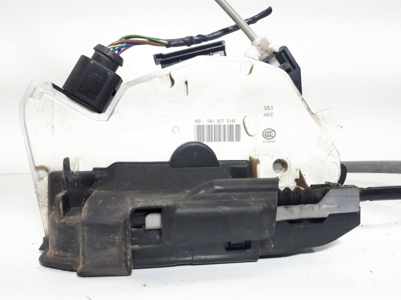 Recambio de cerradura puerta delantera derecha para seat ibiza (6j5) copa referencia OEM IAM 5N1837016F  