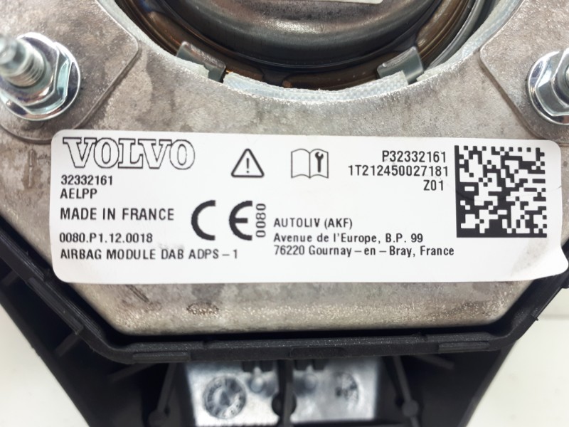 Recambio de airbag delantero izquierdo para volvo s60 berlina 2.4 d referencia OEM IAM 32332161  