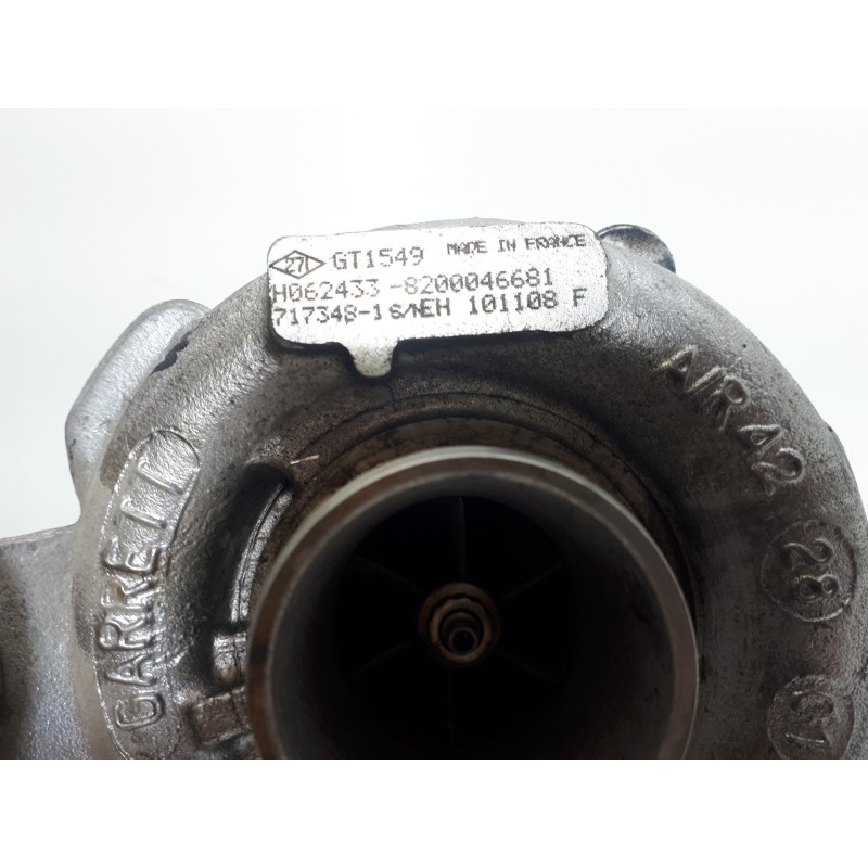Recambio de turbocompresor para renault megane i fase 2 berlina (ba0) 1.9 d authentique referencia OEM IAM 8200046681 GT1549 