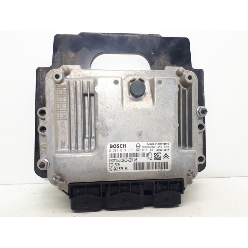 Recambio de centralita motor uce para peugeot 308 1.6 16v hdi fap referencia OEM IAM 9664257580 0281013332 EDC16C34