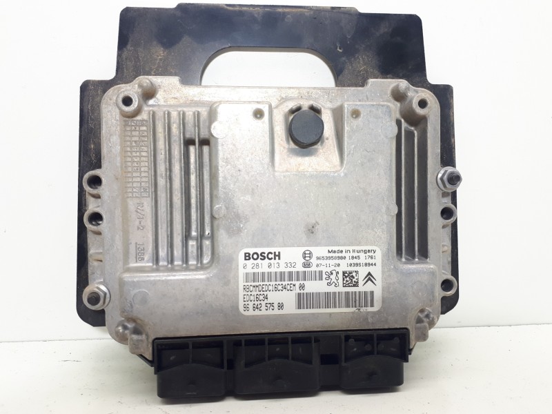 Recambio de centralita motor uce para peugeot 308 1.6 16v hdi fap referencia OEM IAM 9664257580 0281013332 EDC16C34