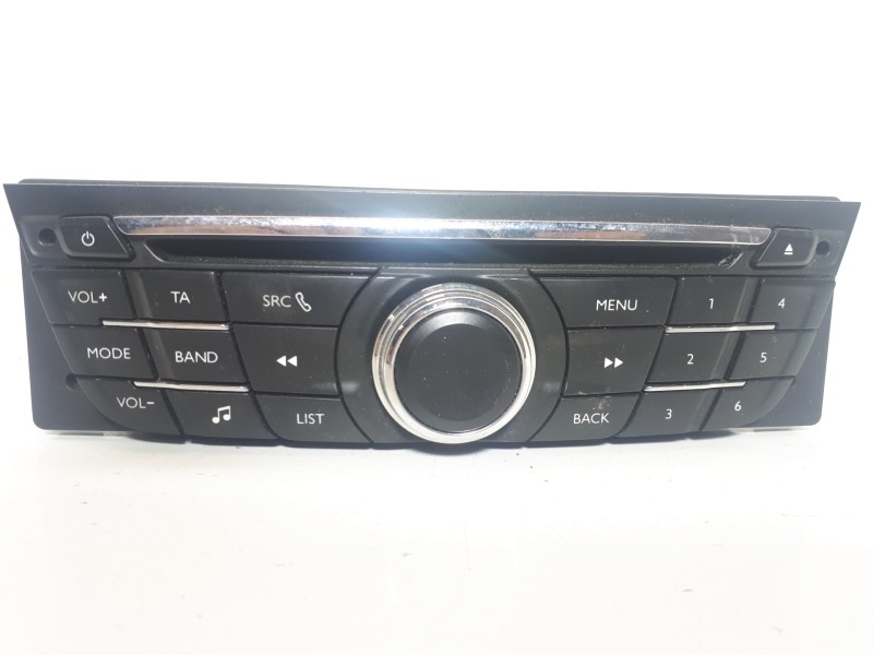 Recambio de sistema audio / radio cd para citroën c-elysée exclusive referencia OEM IAM 98075810ZD00  