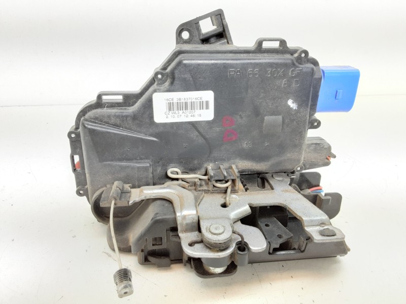 Recambio de cerradura puerta delantera derecha para skoda fabia (5j2 ) style referencia OEM IAM 3B18370016CE  