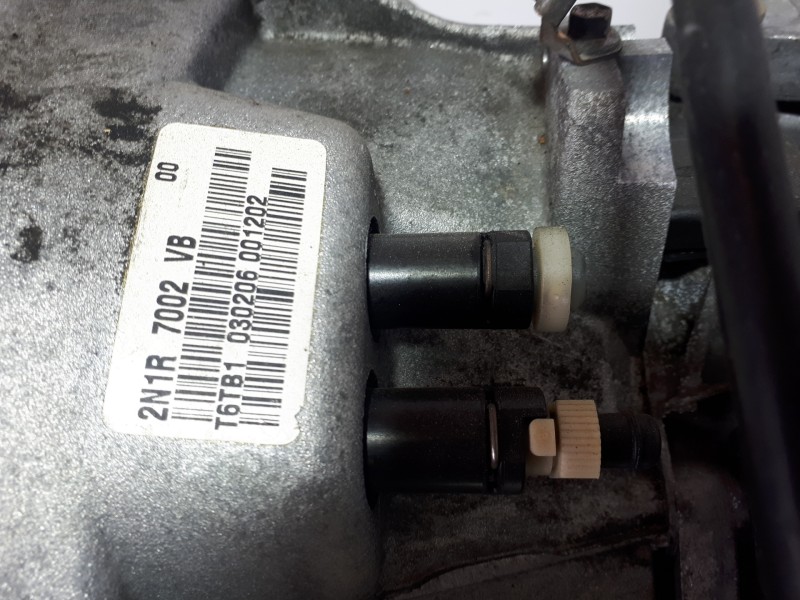 Recambio de caja cambios para ford fusion (cbk) ambiente referencia OEM IAM 2N1R7002VB T6TB1 