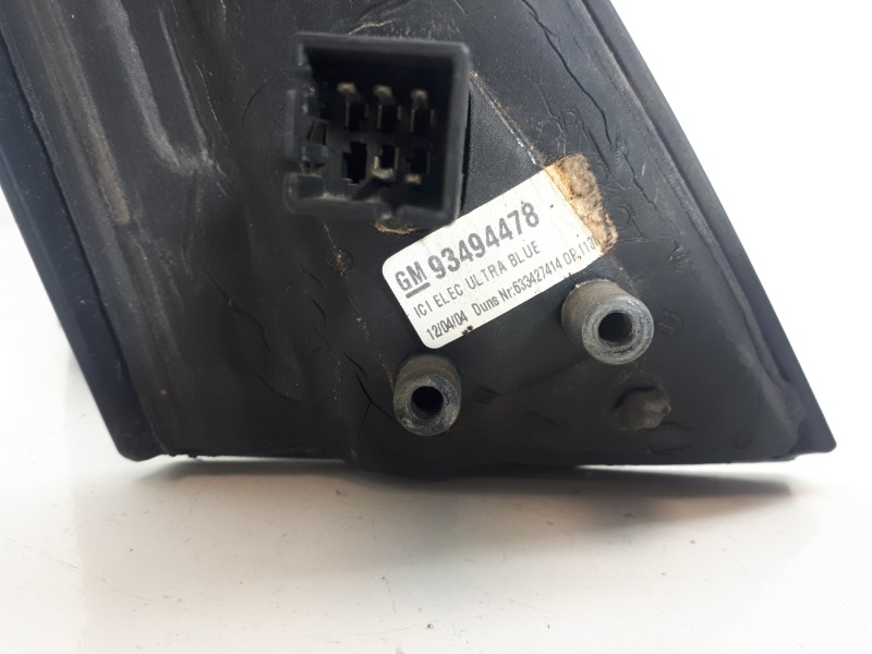 Recambio de retrovisor izquierdo para opel meriva cosmo referencia OEM IAM 93494478  