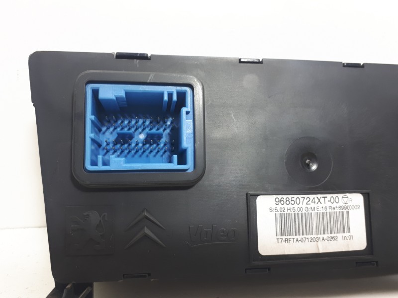 Recambio de mando climatizador para peugeot 308 1.6 16v hdi fap referencia OEM IAM 96850724XT00  