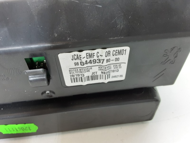 Recambio de pantalla multifuncion para citroën c4 lim. 1.6 e-hdi fap referencia OEM IAM 980449378000  