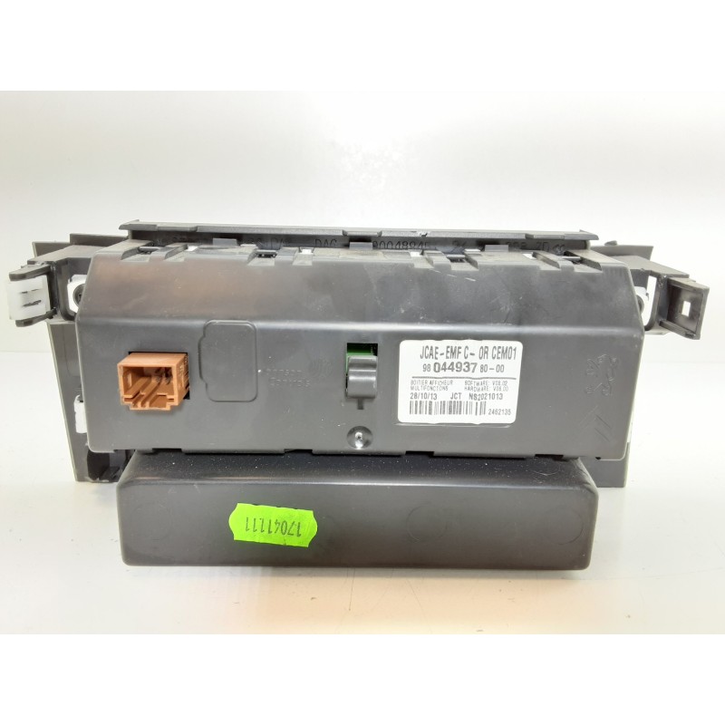 Recambio de pantalla multifuncion para citroën c4 lim. 1.6 e-hdi fap referencia OEM IAM 980449378000  