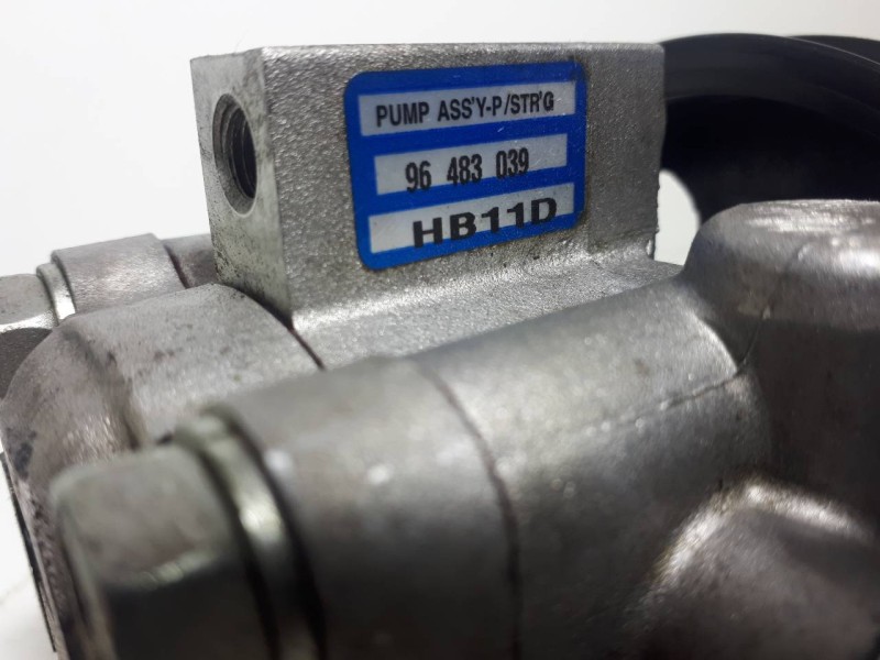 Recambio de bomba direccion para chevrolet matiz s referencia OEM IAM 96483039 HB11D 