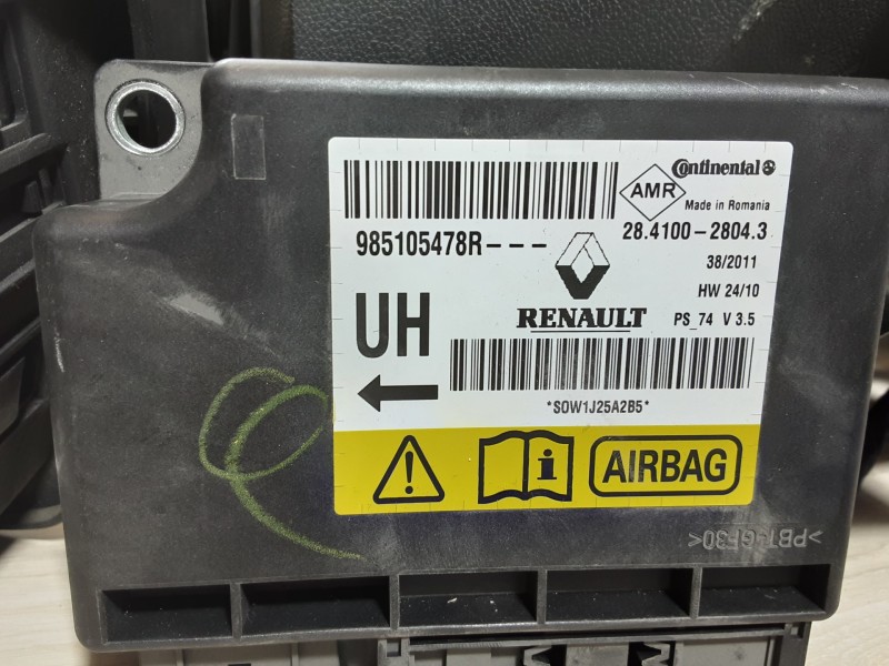 Recambio de kit airbag para renault megane iii berlina 5 p bose edition referencia OEM IAM   