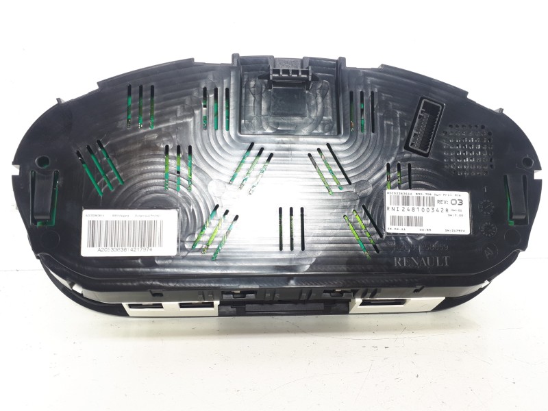 Recambio de cuadro instrumentos para renault megane iii coupé-cabrio floride referencia OEM IAM  248100342R A2C53363614