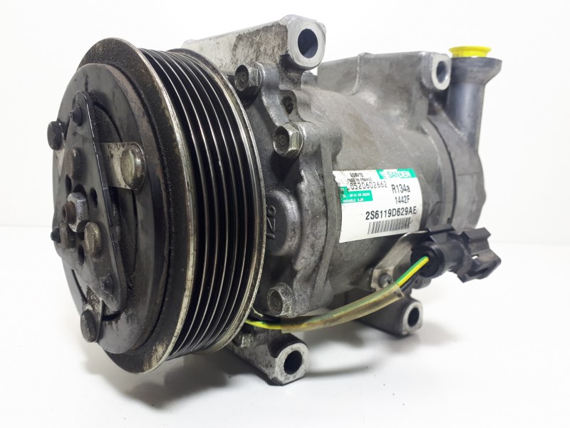 Recambio de compresor aire acondicionado para ford fusion (cbk) ambiente referencia OEM IAM 2S6119D629AE 1442F 