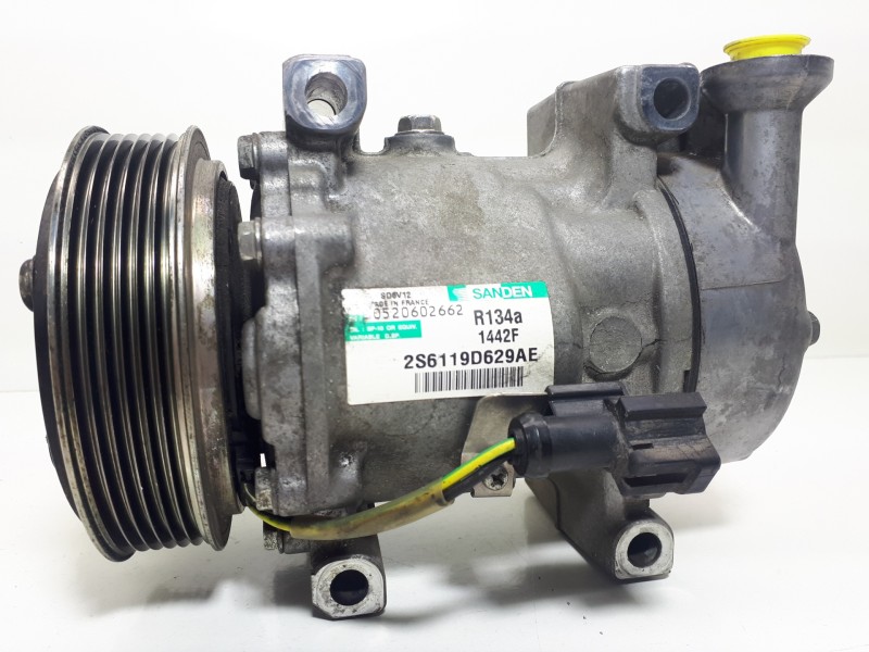 Recambio de compresor aire acondicionado para ford fusion (cbk) ambiente referencia OEM IAM 2S6119D629AE 1442F 