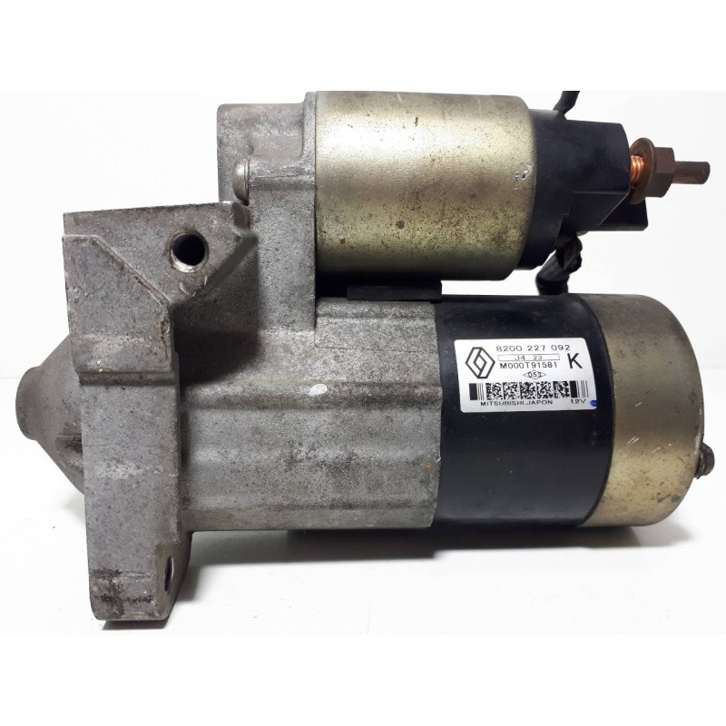 Recambio de motor arranque para renault clio ii fase ii (b/cb0) societe generique referencia OEM IAM 8200227092 M000T91581 