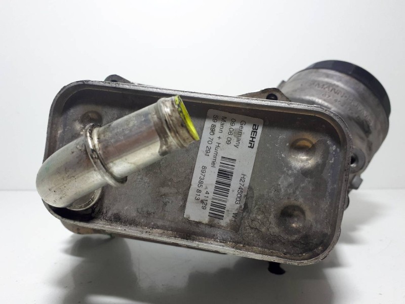 Recambio de enfriador aceite motor para opel zafira b enjoy plus referencia OEM IAM 5989070291  