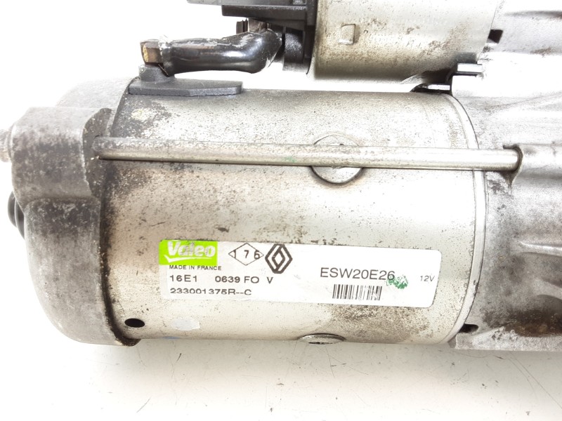 Recambio de motor arranque para renault scenic iii dynamique referencia OEM IAM 233001375RC ESW20E26 