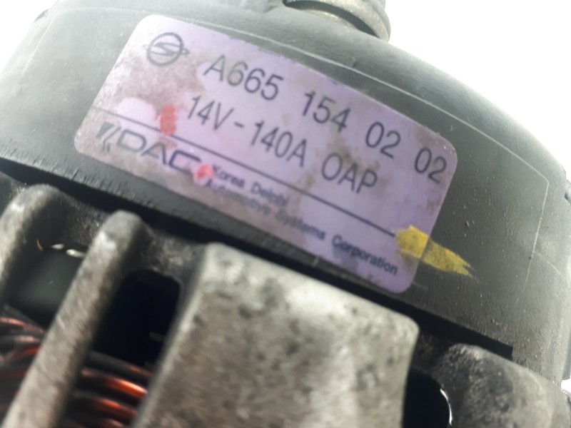 Recambio de alternador para ssangyong rodius xdi premium referencia OEM IAM A6651540202 140A 