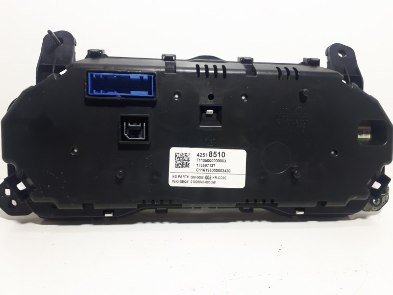 Recambio de cuadro instrumentos para opel mokka x 120 aniversario start/stop referencia OEM IAM 42518510  