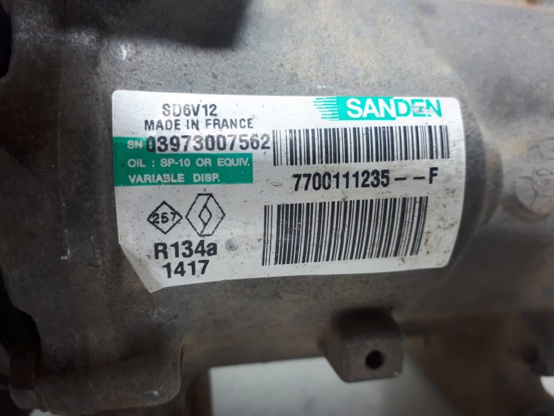 Recambio de compresor aire acondicionado para renault kangoo (f/kc0) 4x4 expression (kc0s/v) referencia OEM IAM 7700111235G 1417