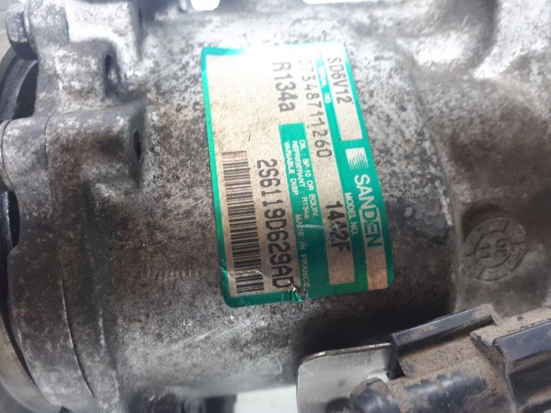 Recambio de compresor aire acondicionado para ford fiesta (cbk) ambiente referencia OEM IAM 2S6119D629AD 1442F 