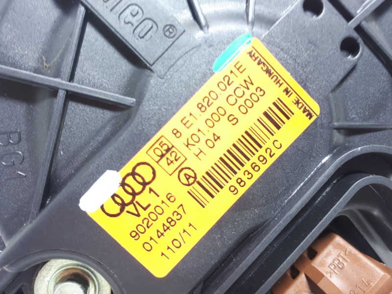 Recambio de motor calefaccion para seat exeo berlina (3r2) reference referencia OEM IAM 8E1820021E K01000CCW 