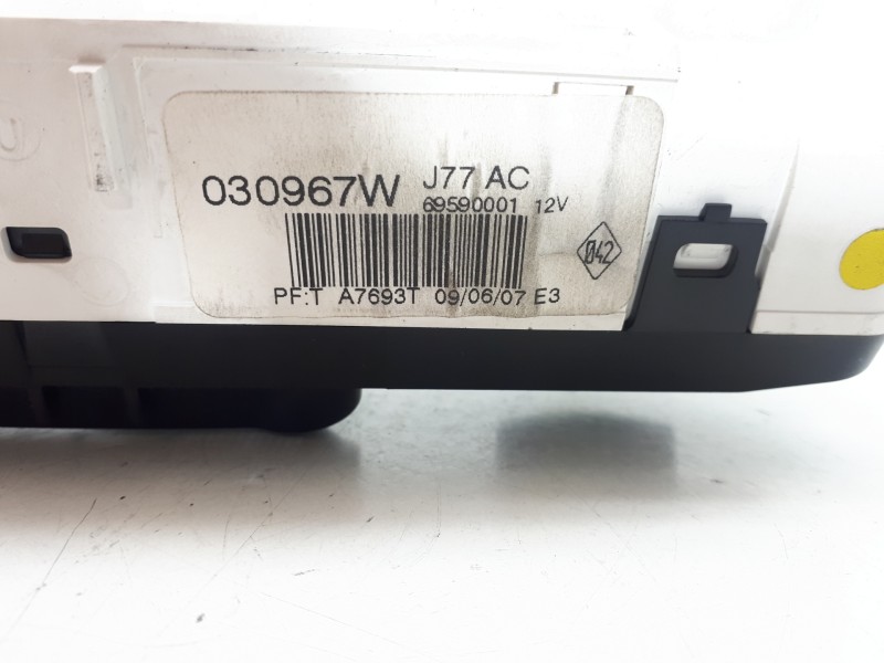 Recambio de mando climatizador para renault clio iii exception referencia OEM IAM 030967W 69590001 
