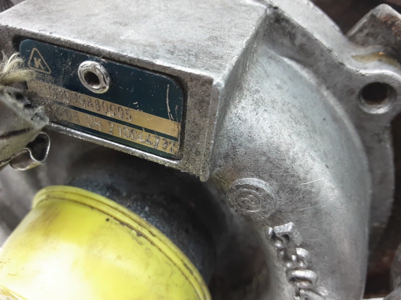 Recambio de turbocompresor para audi a4 avant (8e) 1.8 t referencia OEM IAM 53039880005 710044737 