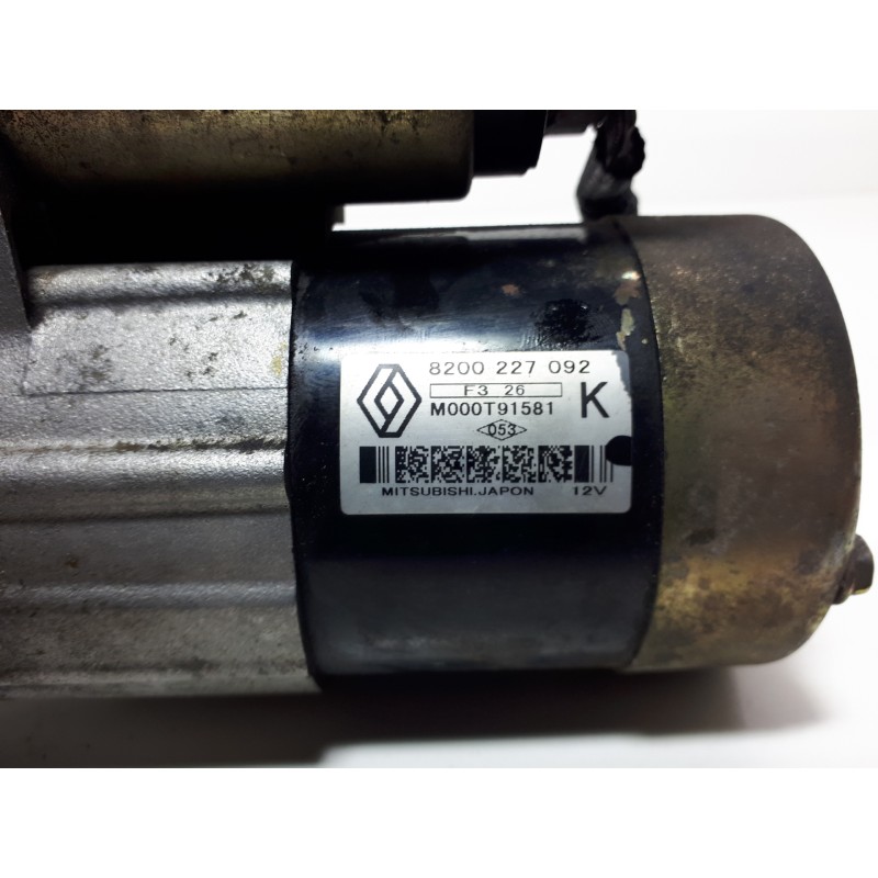 Recambio de motor arranque para renault clio ii fase ii (b/cb0) authentique referencia OEM IAM 8200227092 M000T91581 