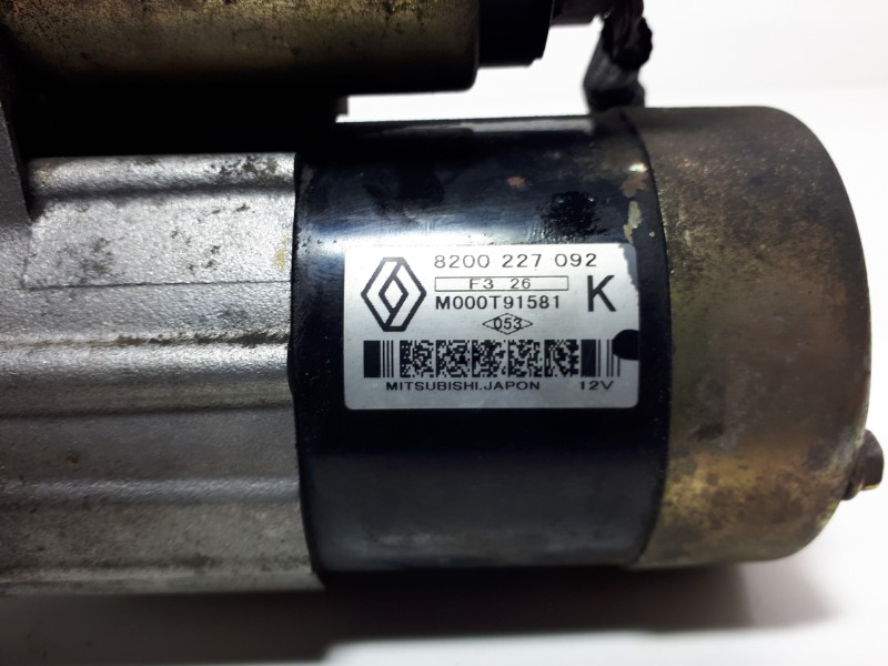 Recambio de motor arranque para renault clio ii fase ii (b/cb0) authentique referencia OEM IAM 8200227092 M000T91581 