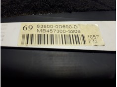 Recambio de cuadro instrumentos para toyota yaris (ksp9/scp9/nlp9) básico referencia OEM IAM 838000D690D MB4573003206  2