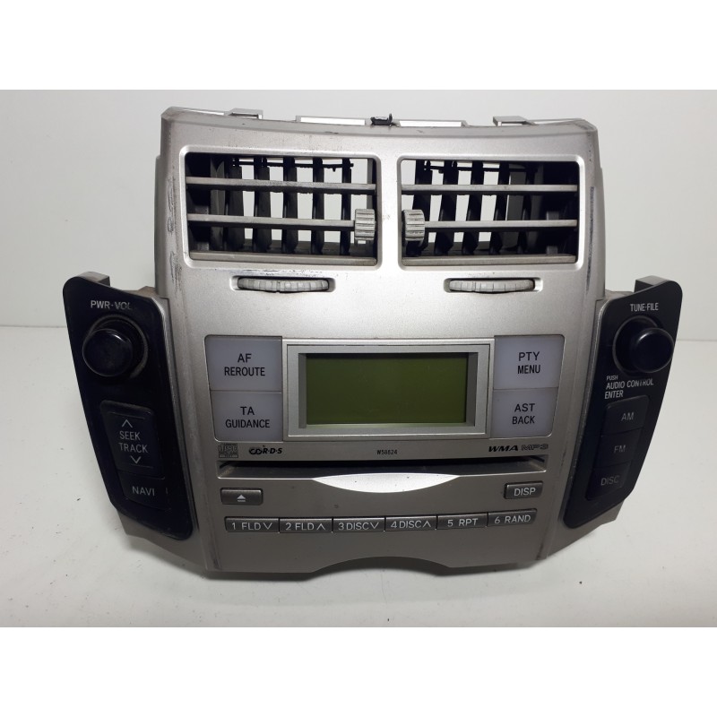 Recambio de sistema audio / radio cd para toyota yaris (ksp9/scp9/nlp9) básico referencia OEM IAM 861200D210  