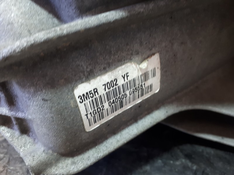 Recambio de caja cambios para ford focus berlina (cap) ambiente (d) referencia OEM IAM 3M5R7002YF T1GD2 