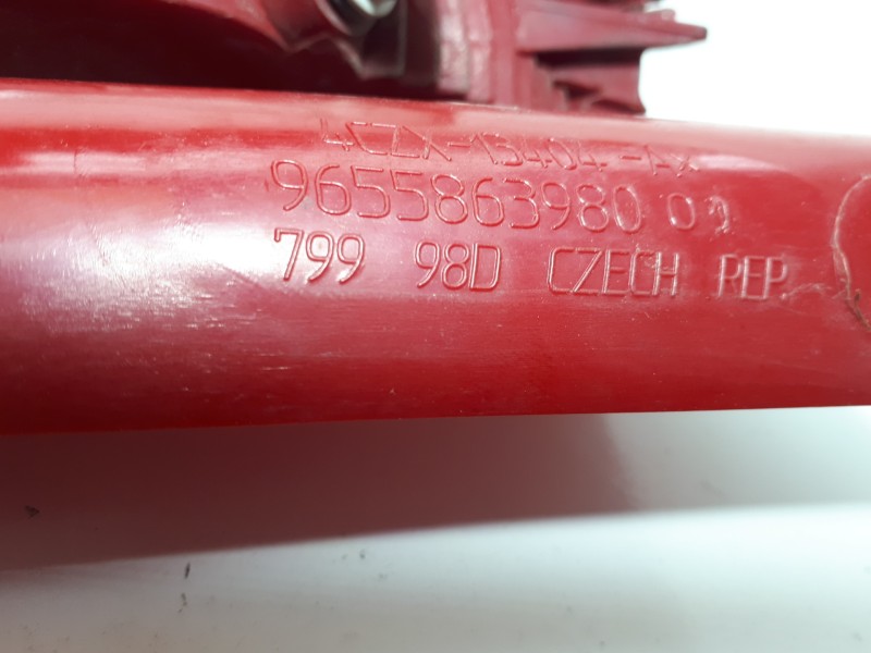 Recambio de piloto trasero derecho para citroën c4 berlina collection referencia OEM IAM 9655863980  