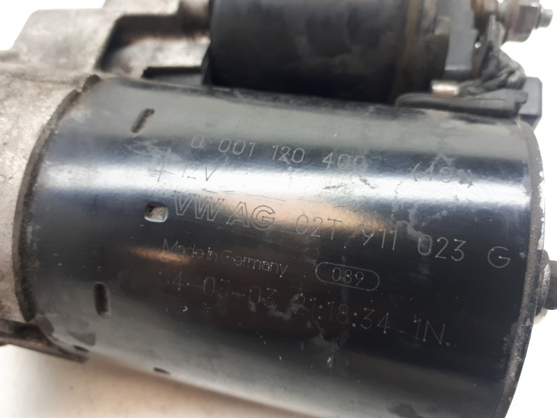 Recambio de motor arranque para seat ibiza (6l1) cool referencia OEM IAM 021911023 001120400 