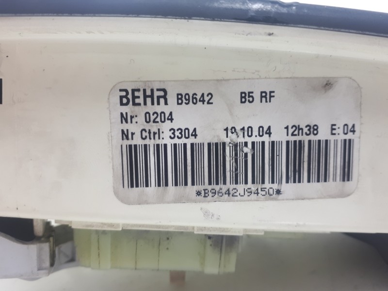 Recambio de mando calefaccion / aire acondicionado para citroën c4 berlina collection referencia OEM IAM B9642  