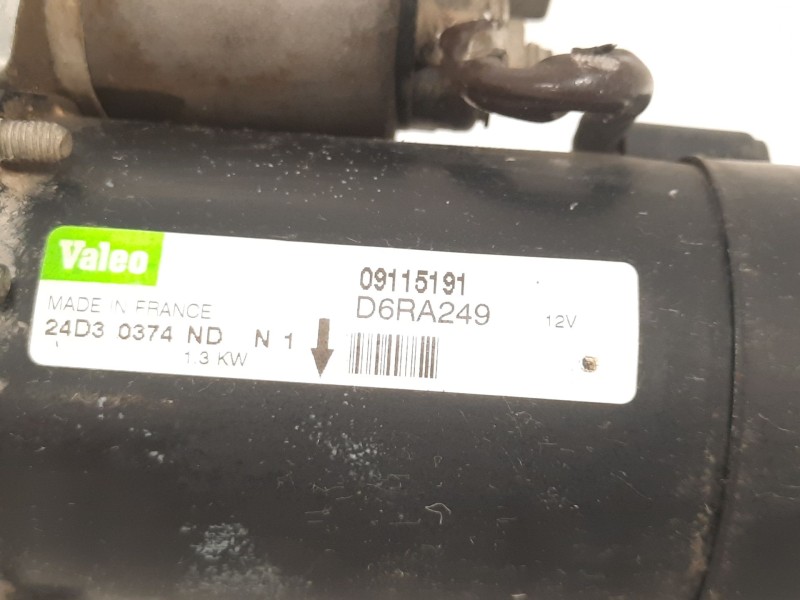 Recambio de motor arranque para opel corsa c (x01) 1.2 (f08, f68) referencia OEM IAM D6RA249 24D30374ND 