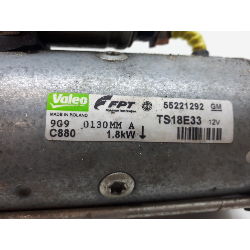 Recambio de motor arranque para opel corsa d corsavan referencia OEM IAM 55221292 TS18E33 