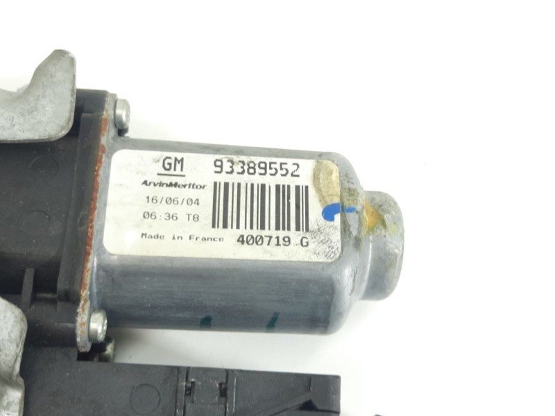 Recambio de elevalunas delantero derecho para opel meriva cosmo referencia OEM IAM 93186831  