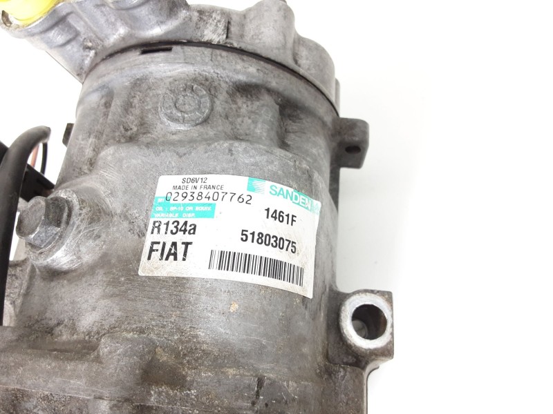 Recambio de compresor aire acondicionado para fiat linea (323_, 110_) 1.3 jtd multijet (323axb1a) referencia OEM IAM 51803075 14