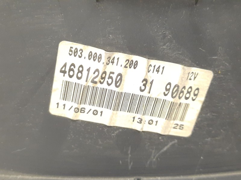 Recambio de cuadro instrumentos para fiat punto berlina (188) 1.9 diesel eco referencia OEM IAM 46812950 33871 