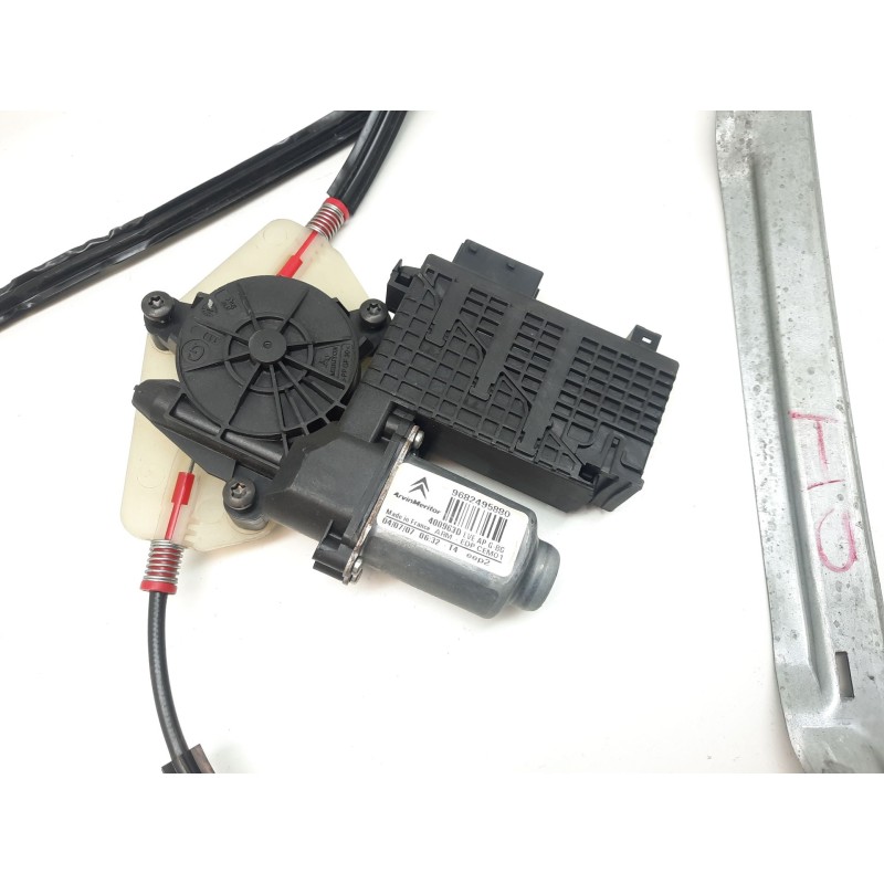 Recambio de elevalunas delantero izquierdo para citroën c4 picasso 1.6 16v hdi fap referencia OEM IAM 9682495880 400963D 