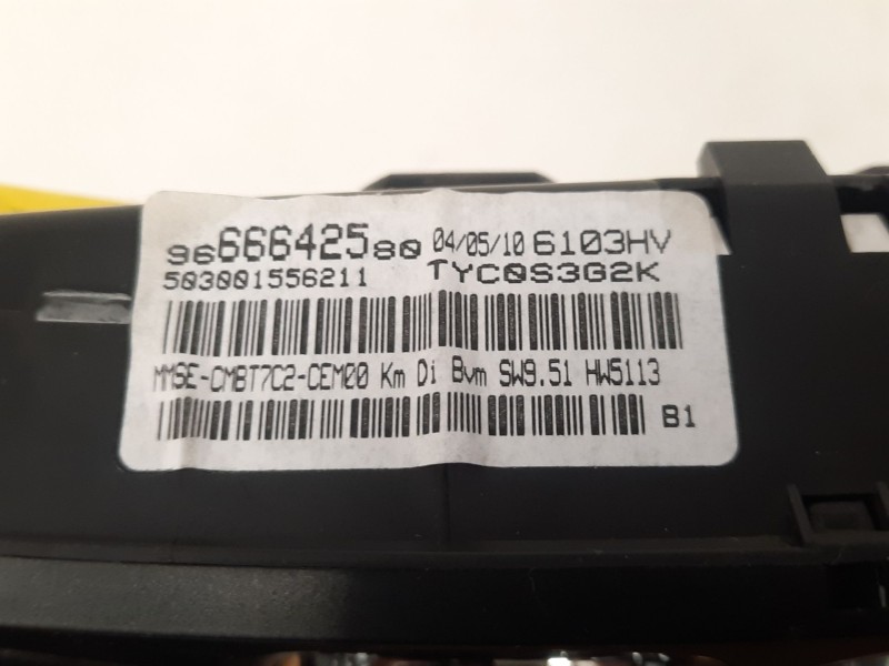 Recambio de cuadro instrumentos para peugeot 308 i (4a_, 4c_) 1.6 hdi referencia OEM IAM TUC0S3G2K 9666642580 503001556211