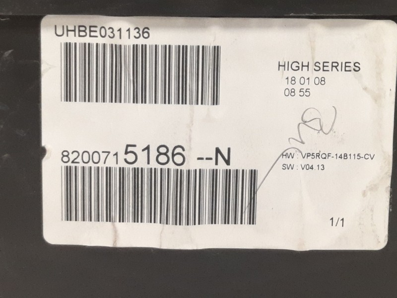 Recambio de cuadro instrumentos para renault clio iii 1.6 16v referencia OEM IAM 8200715186N 31427 