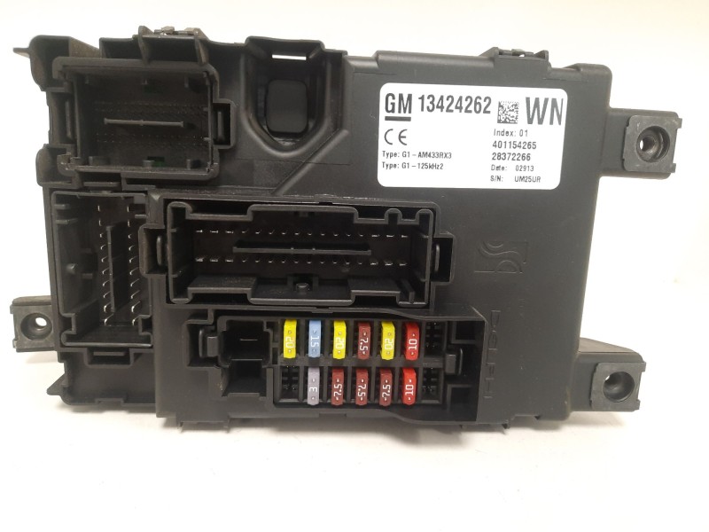 Recambio de caja reles / fusibles para opel corsa d furgoneta/hatchback (s07) 1.3 cdti (l08) referencia OEM IAM 401154265 134242