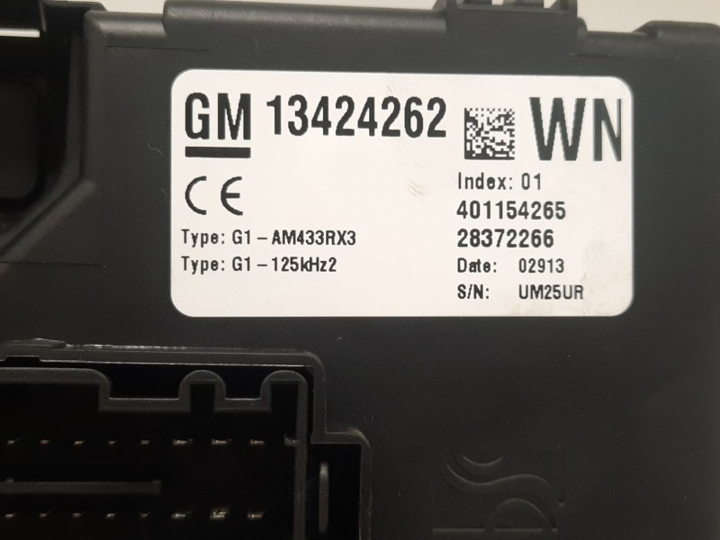 Recambio de caja reles / fusibles para opel corsa d furgoneta/hatchback (s07) 1.3 cdti (l08) referencia OEM IAM 401154265 134242