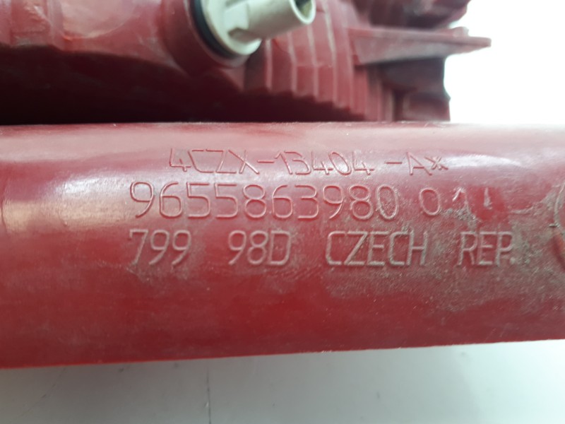 Recambio de piloto trasero derecho para citroën c4 berlina collection referencia OEM IAM 9655863980  